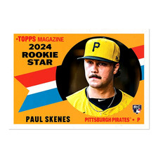 2024 Topps Magazine, PAUL SKENES (RC), #137 ROOKIE STAR - 2024 ROY