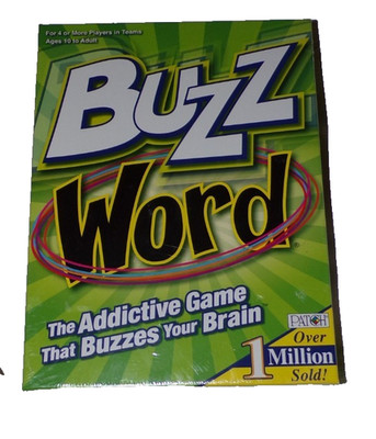 BUZZ WORD Game for Family Game Night Fun 2012 Patch Products   NEW