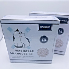 Maomida Cat Litter Granules Refill Washable Flushable Compostable Eco 2 Pack