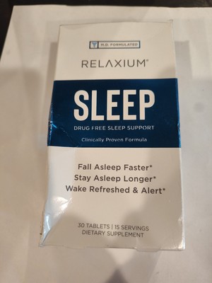 RELAXIUM SLEEP 28 Capsules - Dietary Supplement for Better Sleep -  Exp 1/2027