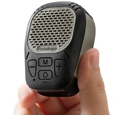 Wearable Bluetooth V5.3 Speaker, Clip-On Wireless Jobsite 30H Playtime IPX7 W...
