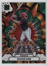 2025 Panini Donruss Bomb Squad Green Laser Seaver King #11 0hk3