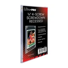 Ultra Pro 1/4" 4-Screw Screwdown Recessed Trading Clear Card Holders