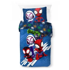 Spidey Amazing Friends Kids 2-Piece Twin/Full Reversible Comforter Set