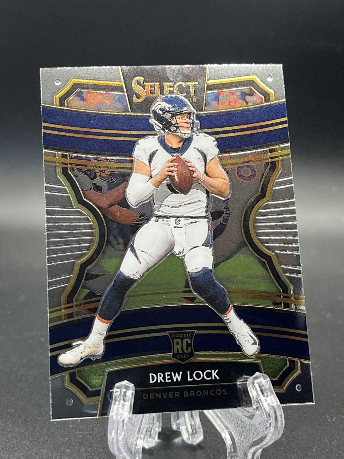 2019 Select Concourse Drew Lock Rookie Card R02931 