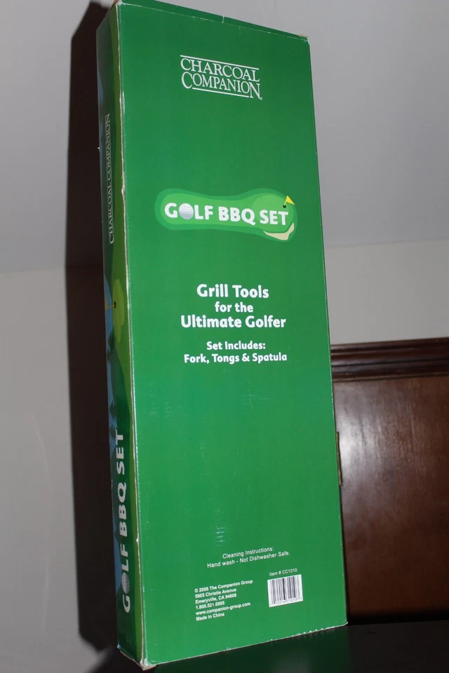 Golf Barbecue BBQ Grill Set Tools Titleist TaylorMade Callaway Balls PGA NEW - Image 2 of 2