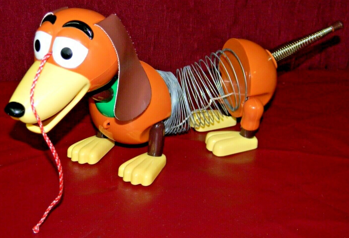 Disney Pixar Toy Story Slinky Dog Spring Pull Toy 1999 | eBay
