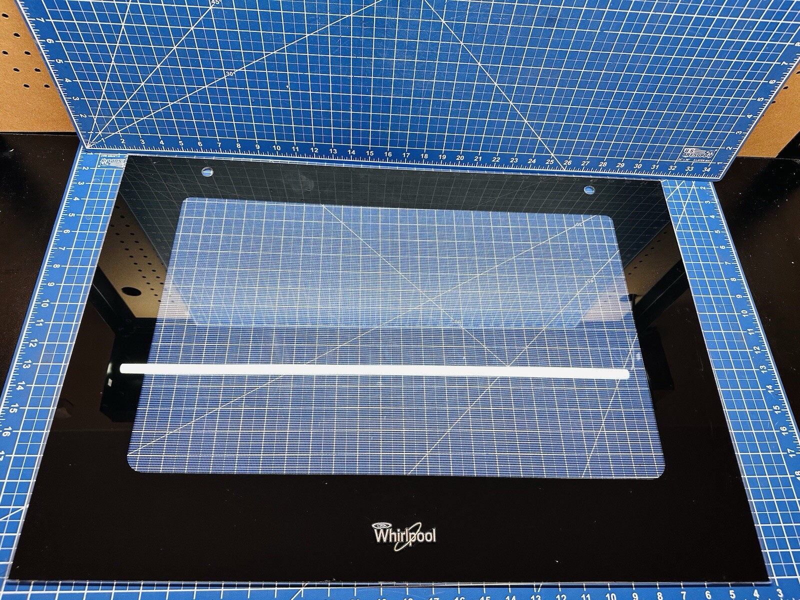 Whirlpool Range Oven Door Glass Replacement Part W10535776-image