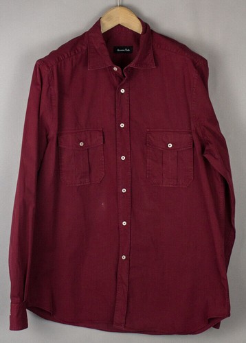 Chemise Homme Moschino Taille L/XL Noire - Neuf Sans étiquettes, Coupe Regular, Col Classique