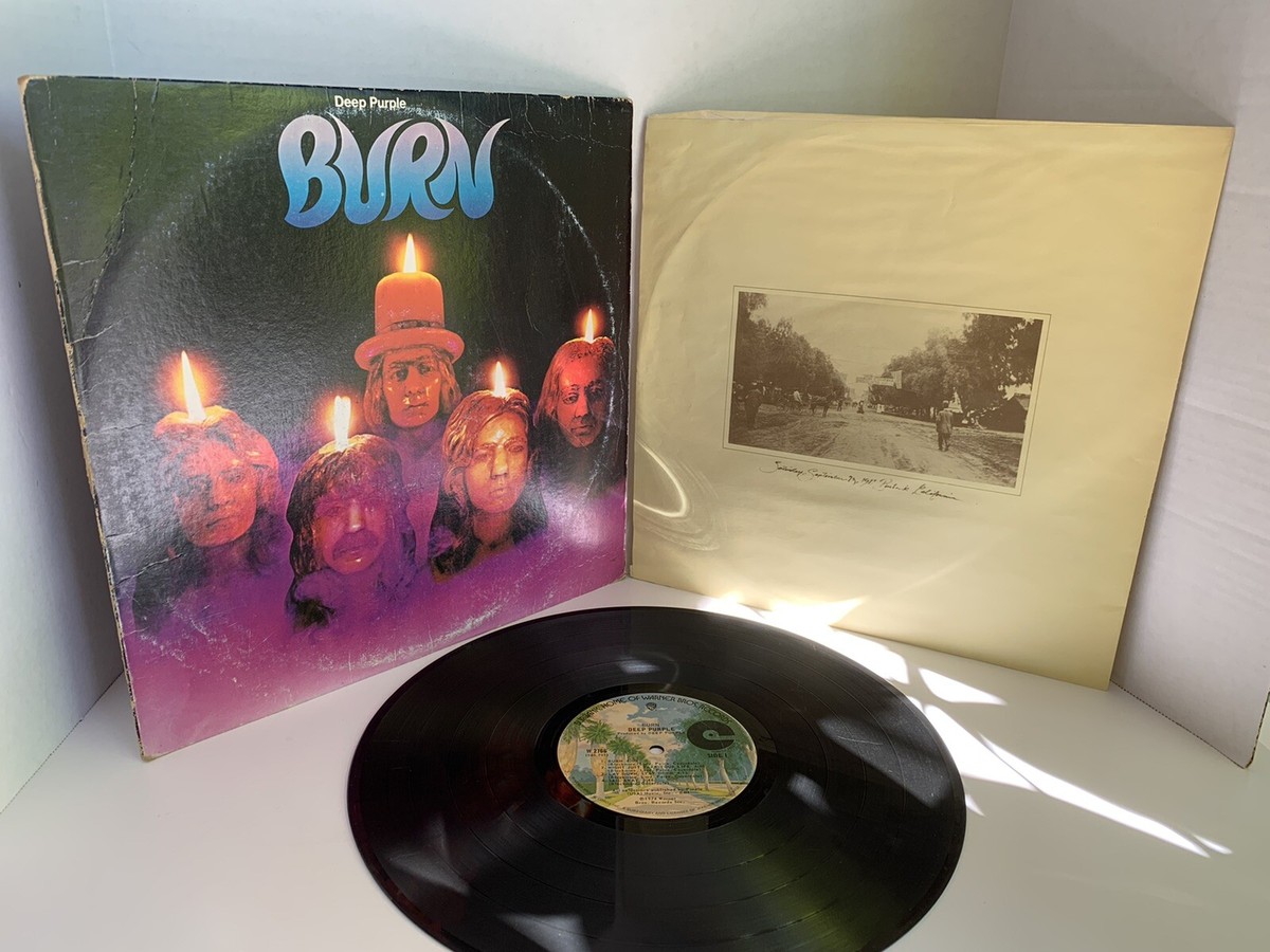 Deep Purple Burn Warner Brothers W2766 1974 LP Vintage