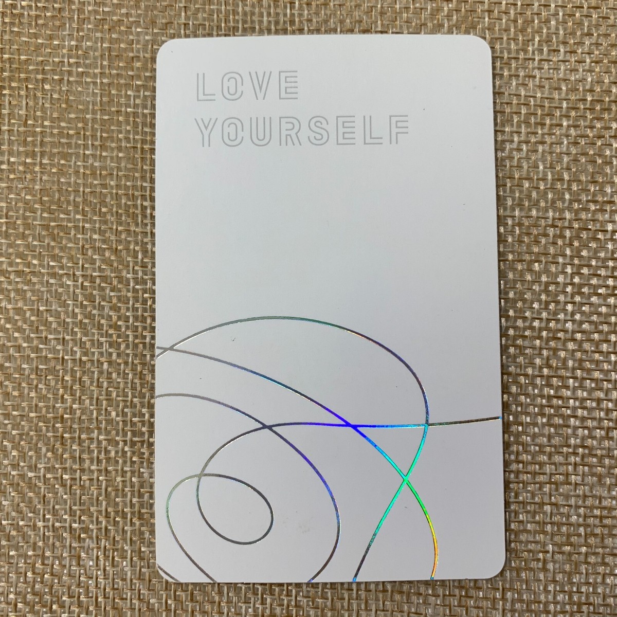 BTS JIN [ Love Yourself HER ] Official Photocard, L Ver / New