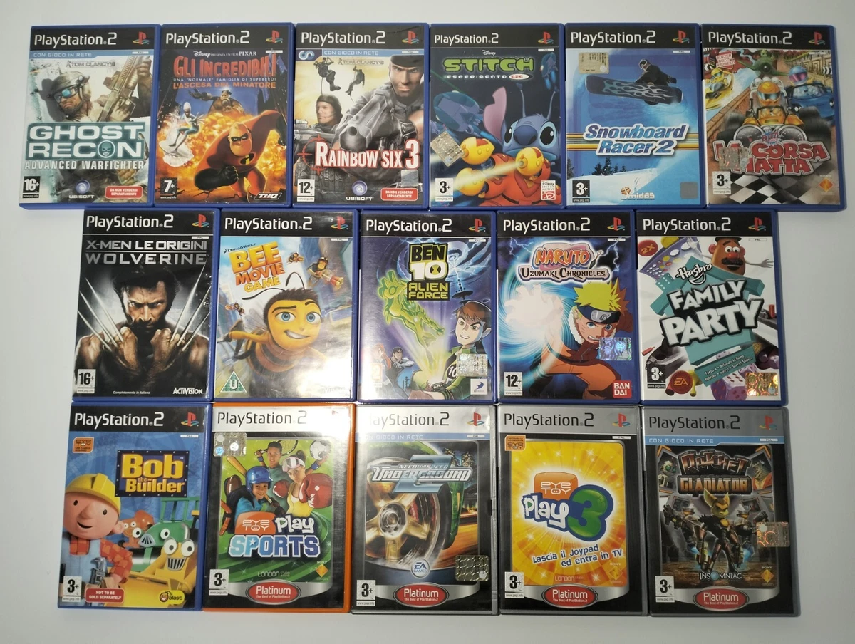 Lotto Giochi Ps2 - Ratchet & Clank NO Castlevania, Resident Evil Ps1, Ps3,  Ps4