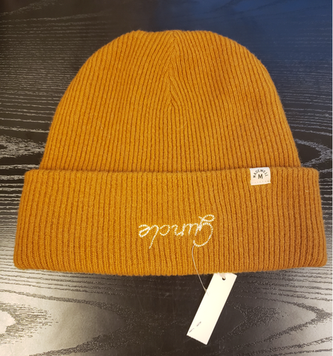 Merino Wool Cuffed Beanie NC188 Orange 