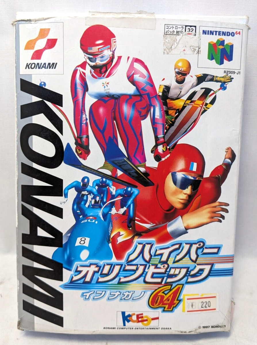 Hyper Olympics in Nagano (Nintendo 64 1997) JAPANESE VERSION
