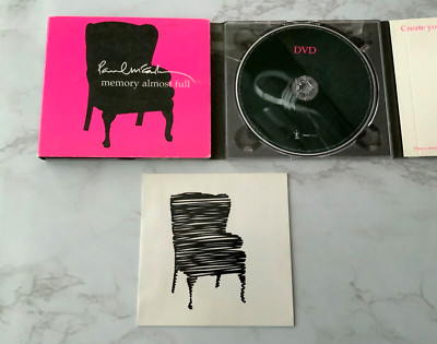 Paul McCartney Memory Almost Full CD/DVD Digipak DELUXE ED. BONUS TRACKS Beatles