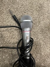 The Singing Machine Silver Microphone DM-75 UNTESTED