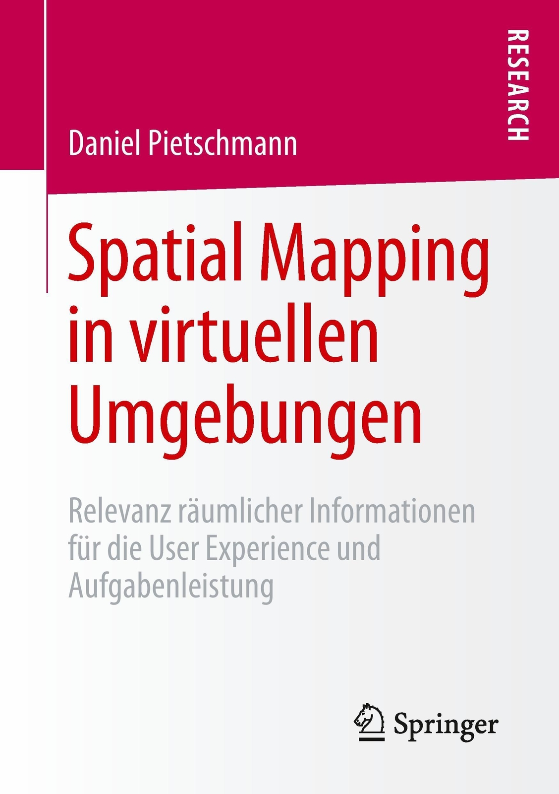 Thumbnail - Spatial Mapping In Virtuellen Umgebungen | Daniel Pietschmann |