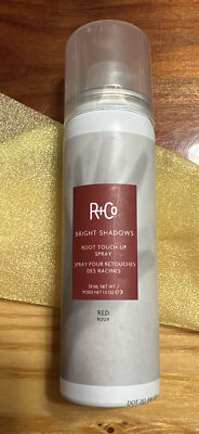 R+Co BRIGHT SHADOWS Root RED Touch Up Spray 1.5 fl oz/59ml New