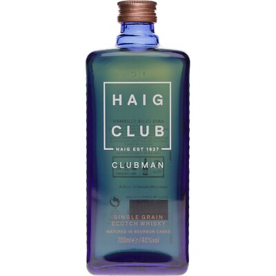 Haig Club Clubman Single Grain Whisky 0,7 Liter 40 % Vol.