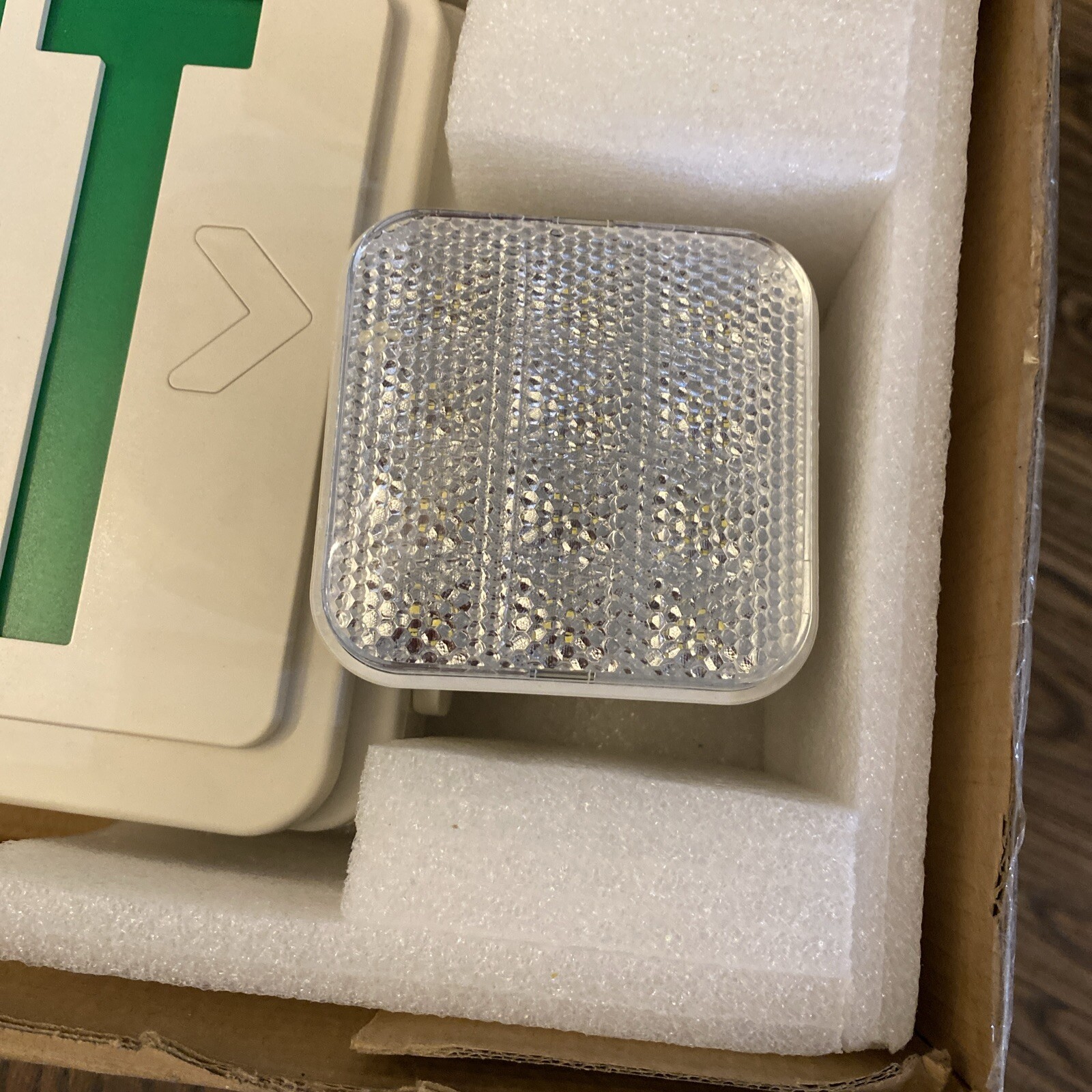 NEW LED Green Exit Sign Emergency Light