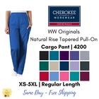 Cherokee Workwear Originals Elastic Waist Cargo Scrub Pant 4200