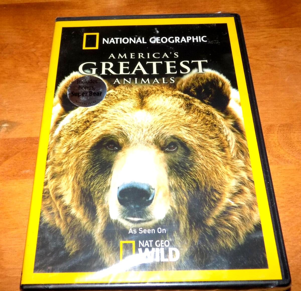 AMERICA'S GREATEST ANIMALS NATIONAL GEOGRAPHIC Nat Geo Bears Bison