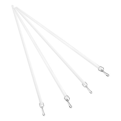  4 Pcs Gardinenringe Gardinenstangen-Drehstange Gardinenstab Zubehör