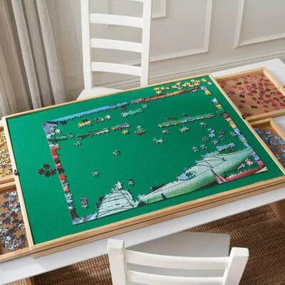 EASYLIFE LIFESTYLE SOLUTIONS Easylife Jigsaw Puzzle Board, Lightweight Adjustable Puzzle Organiser, Puzzle