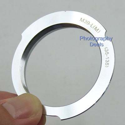 For Leica L39 M39 LSM LTM 35-135 135mm Screw Lens to Leica M LM M8 M9 MP Adapter