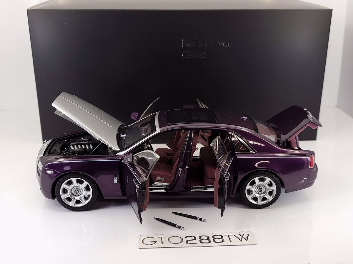 Kyosho Hi-End 1:18 scale Rolls-Royce Ghost SWB(Twilight Purple