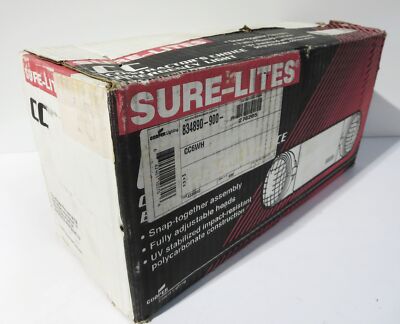 COOPER LIGHTING CC6WH SURE-LITES Emergency Lighting, 9 W