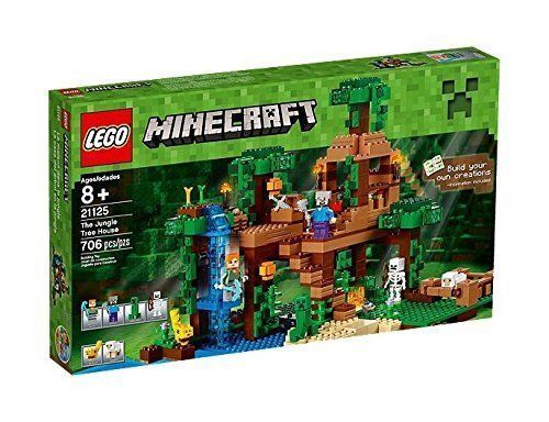 LEGO MINECRAFT THE JUNGLE TREE HOUSE 21125 5702015589840