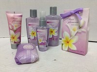 Body Nature Sheer Plumeria Bath Body Gift Kit Set Shower Bar Lotion Mist Gel 6pc Body Nature Sheer Plumeria Bath Body Gift Kit Set Shower Bar Lotion Mist Gel 6pc