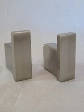 CB2 Robe or Towel Hooks 2 Pack "Random" Style Brushed Steel