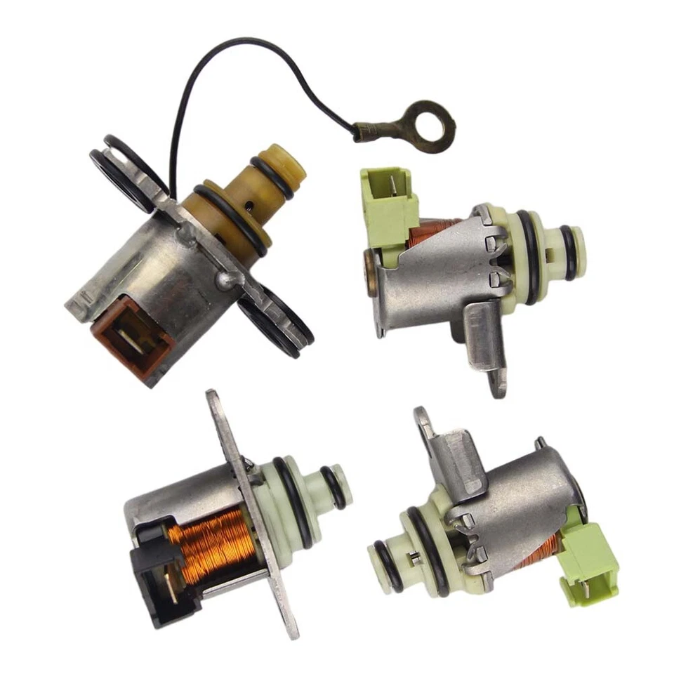 4PCS Transmission Solenoid Valve Set JF405E JF402E For Chevrolet Spark 2003-2016 Foto 3 de 4