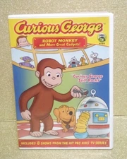 (1-837) PBS KIDS "CURIOUS GEORGE: ROBOT MONKEY AND MORE GREAT GADGETS! (VOL. 9)"