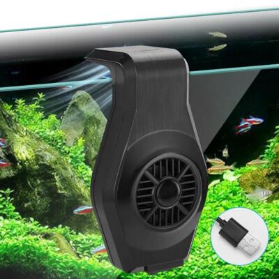 USB Aquarium Ventilator Kühlung und Wärmeableitung Kühlung Aquarium Garnelen Tank