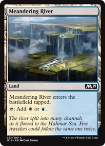Meandering River - Foil x1 - Magic 2019 - NM-Mint, English - Magic 2019