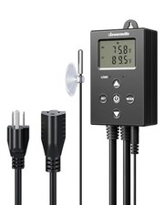 Digital Temperature Controller Thermostat Outlet with Heating  Cooling Mode