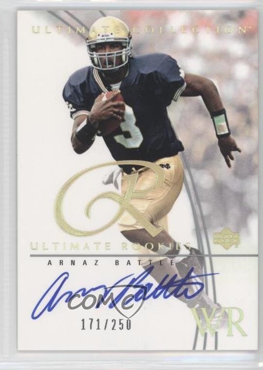 Arnaz Battle Ultimate Collection #101 Autograph