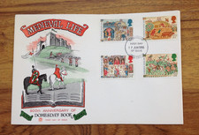Medieval Life 1986  Stuart First Day Cover Croydon pmk .Free UK Postage