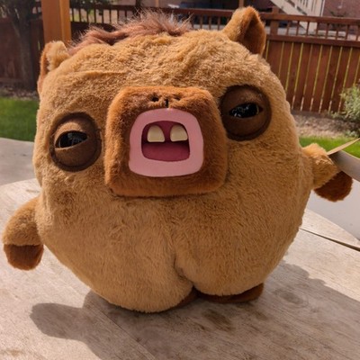 Fuggler Chunky Fuggs 15'' Capybara Plush Cap'n Blathering Barry NWT Free Shipping
