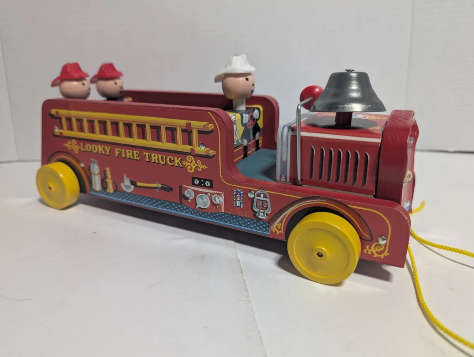 Camión de bomberos Fisher-Price Toy Town Parade Looky en caja original Foto 4 de 4