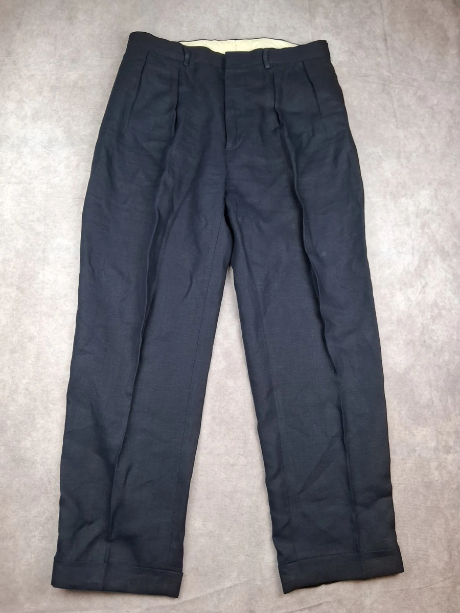 Polo Ralph Lauren Blue Linen Pants for Men for sale | eBay