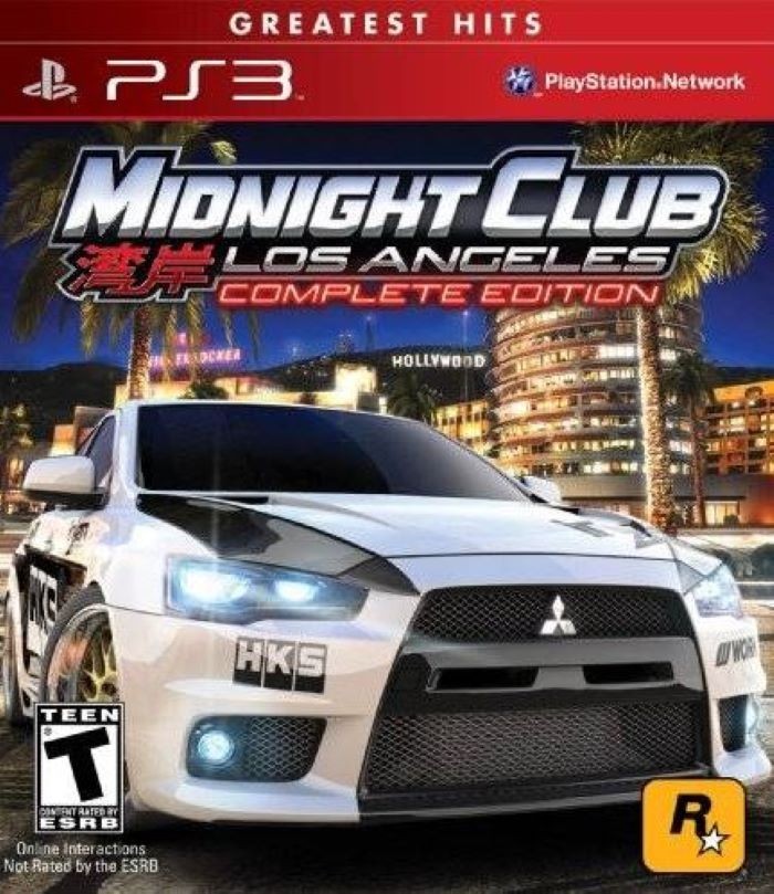 Midnight Club: Los Angeles Complete Edition PS3 Sony PlayStation 3 2009 CIB VG