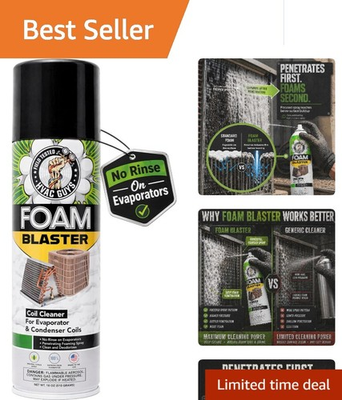 #ad Deep Penetrating Foam Spray for AC amp; HVAC Systems 18 Oz No Rinse Formula $39.99