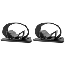 2X Fork Mount Car Roof Rack Release Thru Axle Mount Adapter Black O3U53500