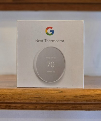 #ad #ad Google Nest Smart Thermostat Snow GA01334 US UPC 193575007649 $79.99