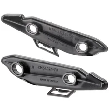 Pair Set of 2 Bumper Face Bar Retainers Brackets Braces Mounting Kit Lower