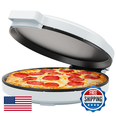 Chefman Everything Countertop Electric 12 Nonstick Cooking Plates Plus Makes